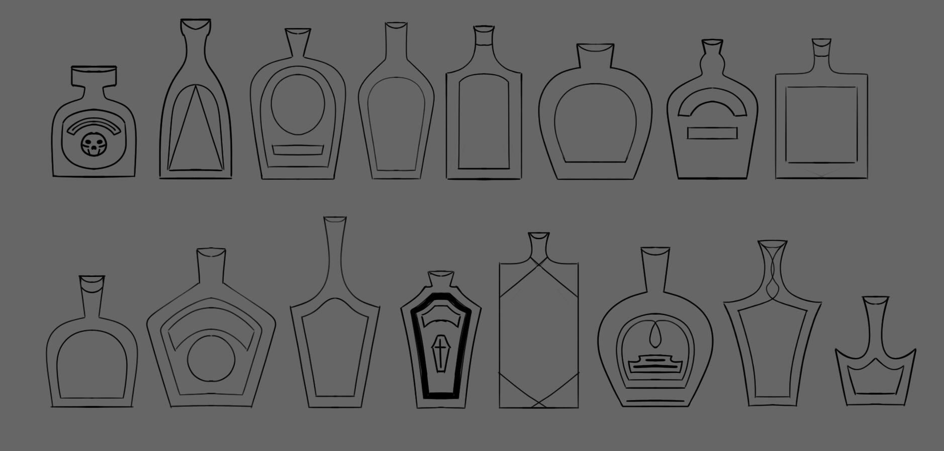 Background Bottle designs